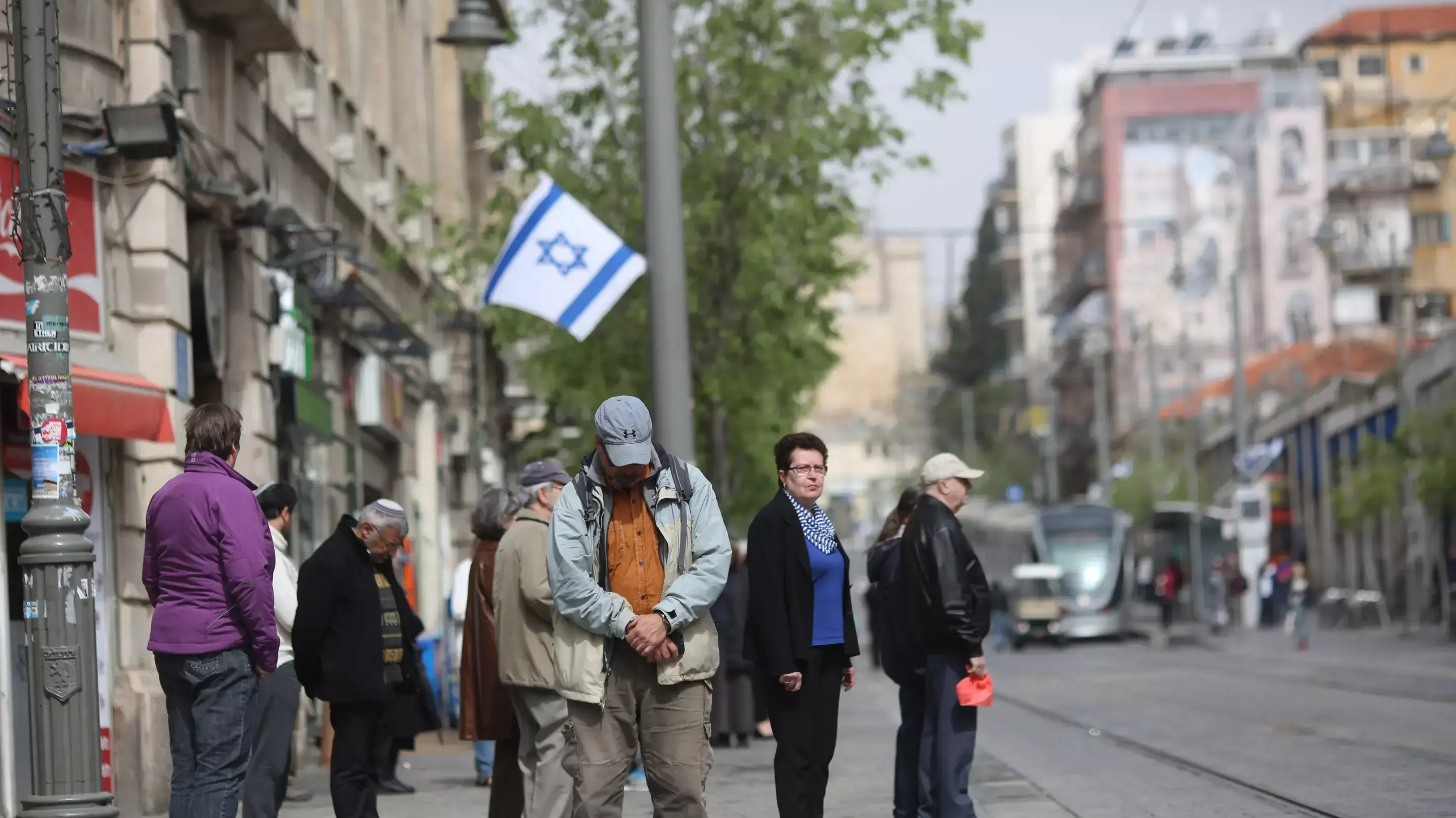 צפירה ברחוב יפו בירושלים צפירה ברחוב יפו בירושלים