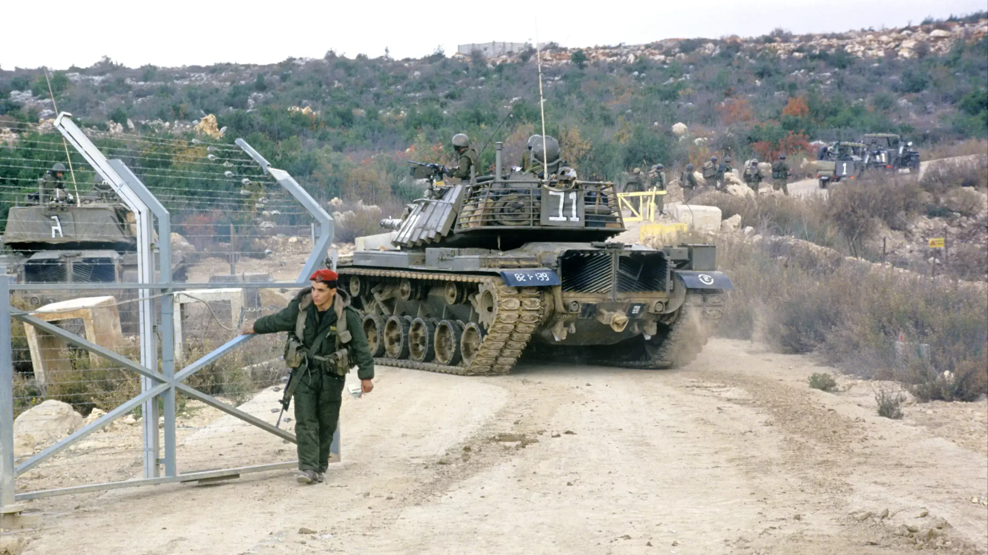 20.11.1990 תרגיל סיירת 300, טנק מגח בכניסה ללבנון 20.11.1990 תרגיל סיירת 300, טנק מגח בכניסה ללבנון