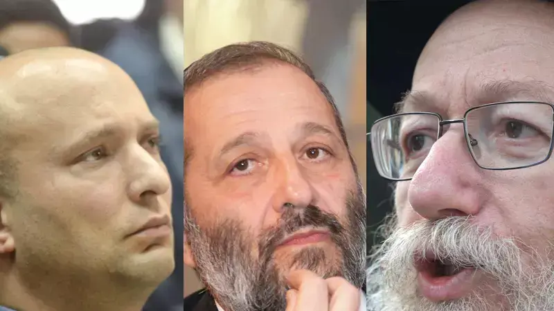 נפתלי בנט יעקוב ליצמן אריה דרעי 
