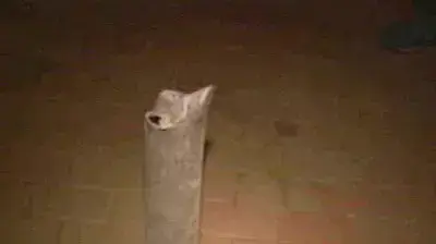 קטיושה שנחתה בקרית שמונה קטיושה שנחתה בקרית שמונה