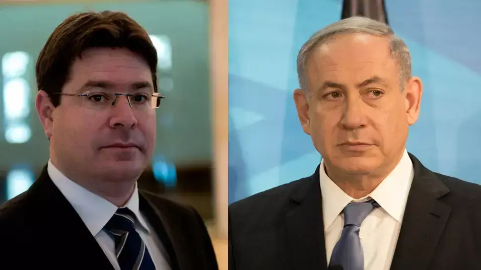 נתניהו ואופיר אקוניס נתניהו ואופיר אקוניס