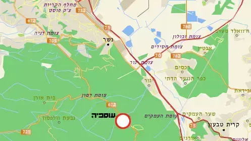 מפה עוספיה מפה עוספיה