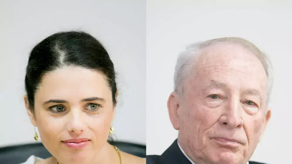 היועץ המשפטי לממשלה יהודה וינשטיין ושרת המשפטים איילת שקד היועץ המשפטי לממשלה יהודה וינשטיין ושרת המשפטים איילת שקד