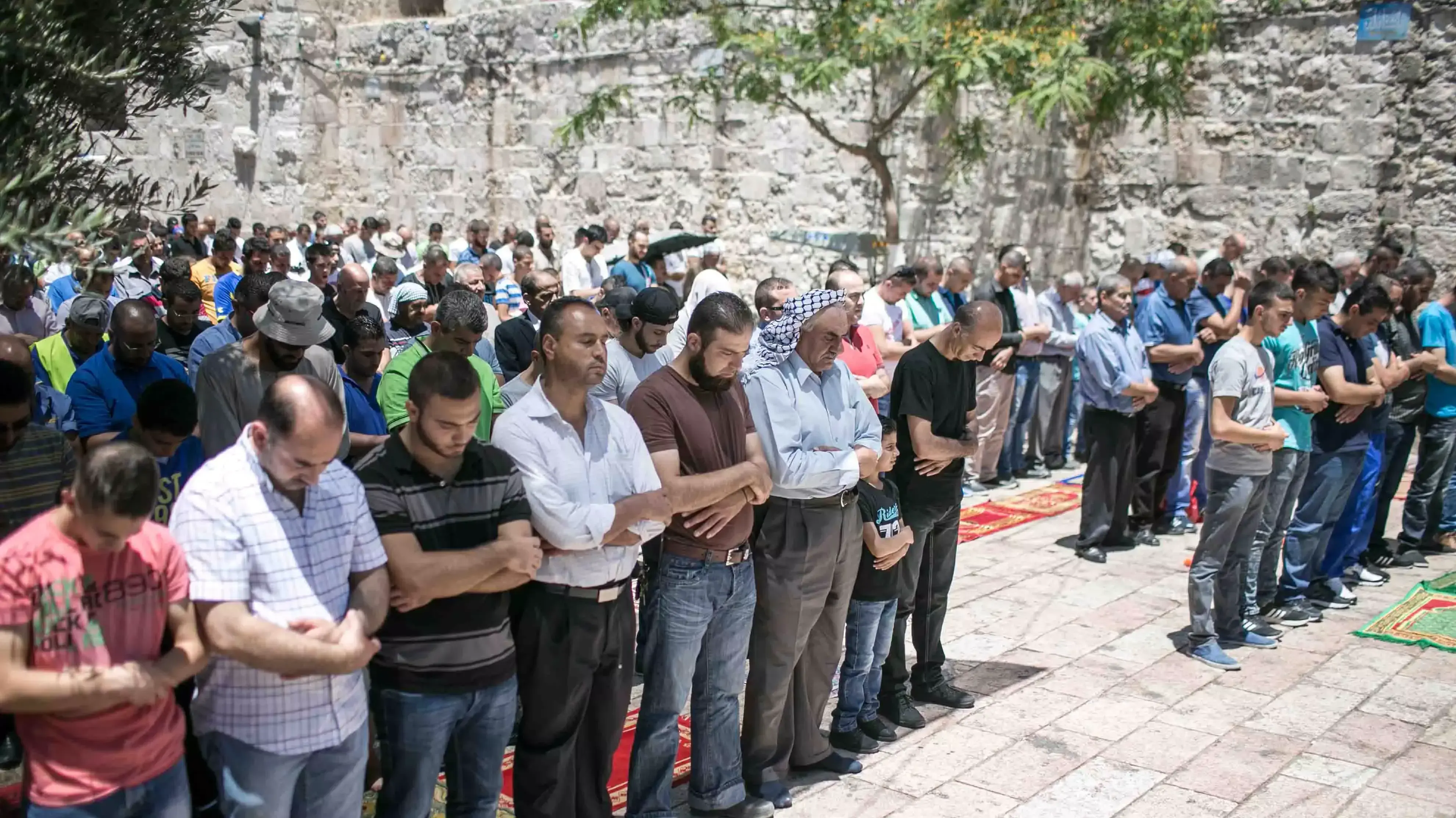 העיר העתיקה בירושלים התלבשה חג לכבוד הרמדאן, יוני 2015