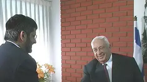 אריאל שרון ואלי ישי אריאל שרון ואלי ישי