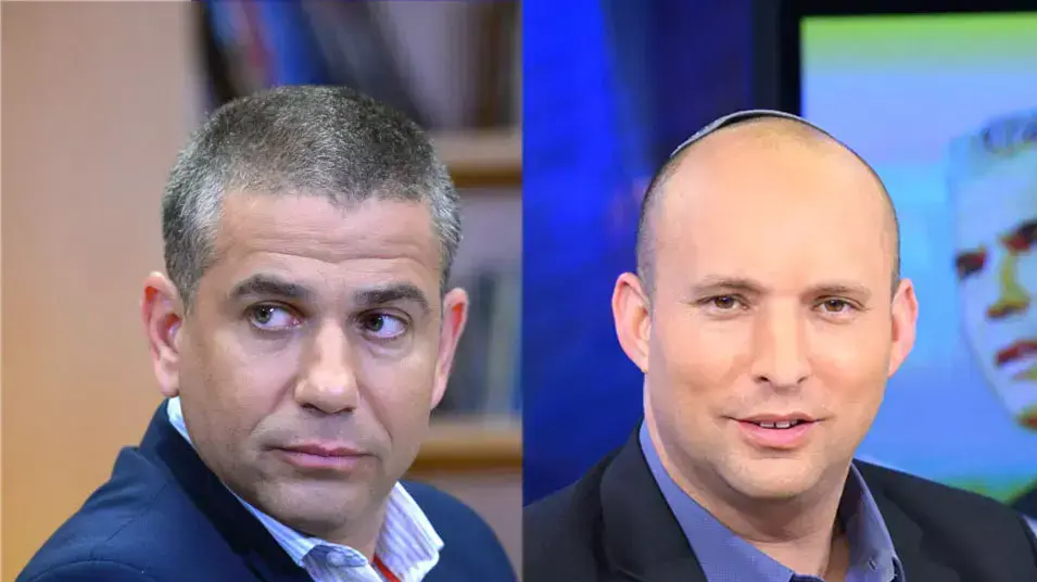 השר נפתלי בנט וח"כ ינון מגל השר נפתלי בנט וח"כ ינון מגל