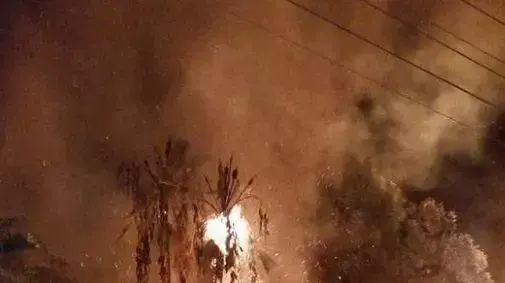 שריפה ברחוב נורדאו בראשון לציון, 7 באוגוסט 2015 שריפה ברחוב נורדאו בראשון לציון, 7 באוגוסט 2015