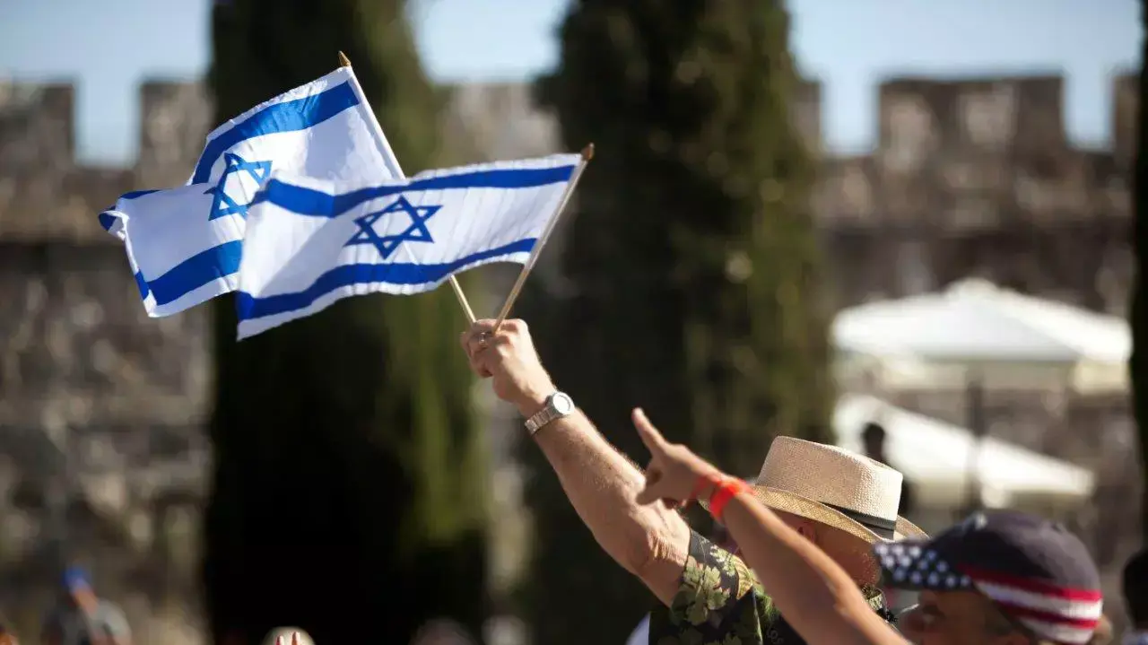 נוצרים אוונגליסטים באירוע בהשתתפות השדרן האמריקני גלן בק בירושלים, 2011 נוצרים אוונגליסטים באירוע בהשתתפות השדרן האמריקני גלן בק בירושלים, 2011