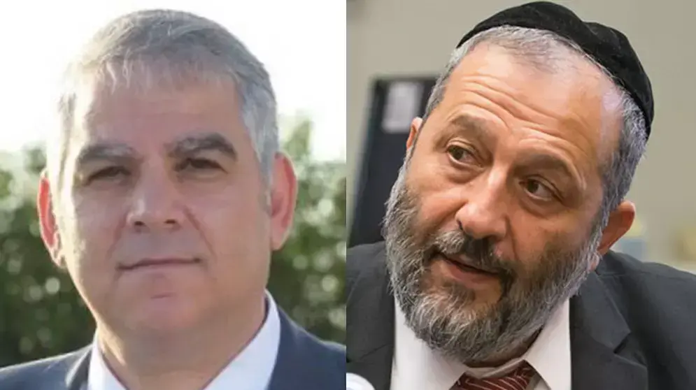 אריה דרעי ועו"ד משה שמעוני אריה דרעי ועו"ד משה שמעוני