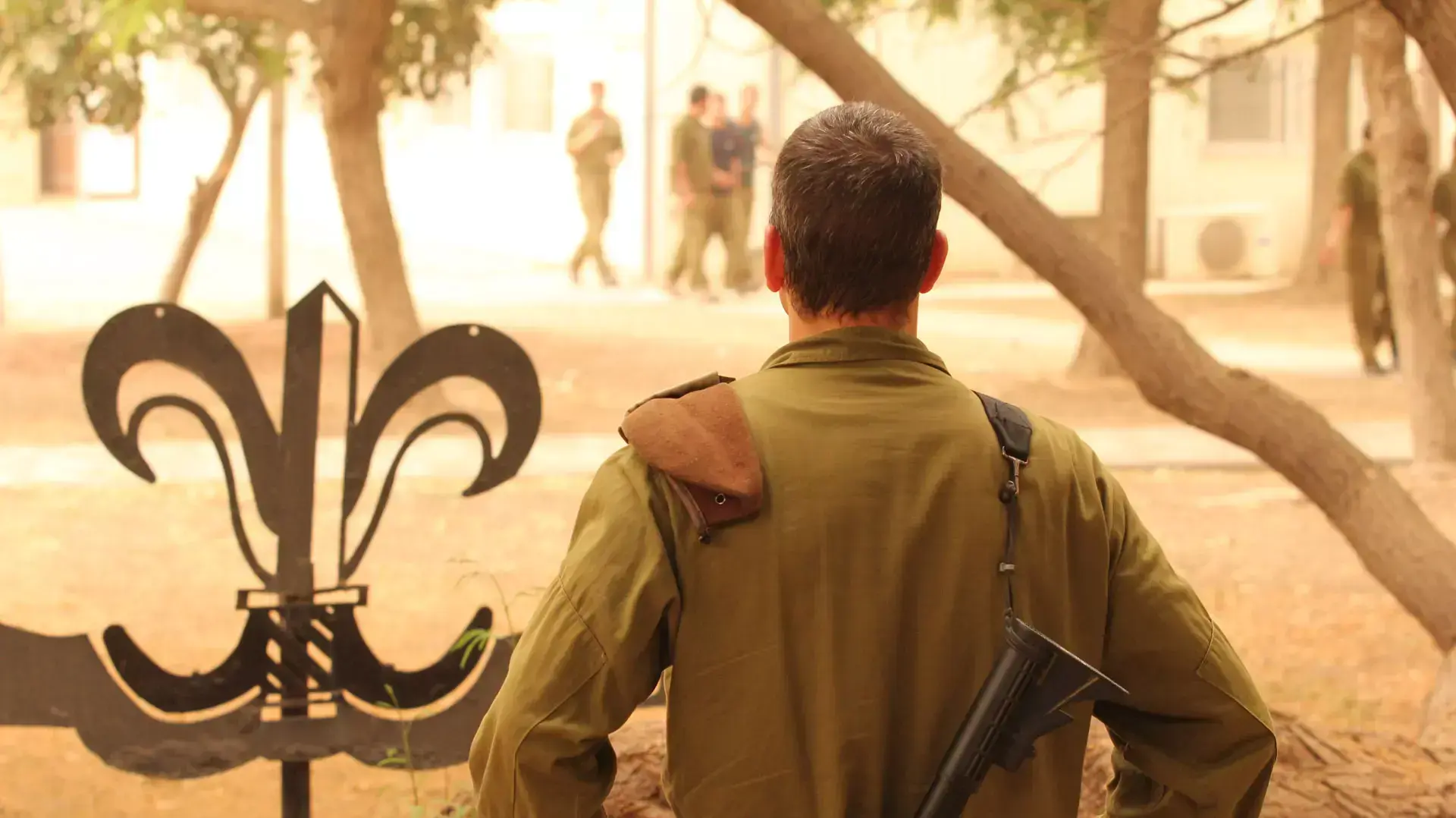 מפקד יחידת אגוז במחנה שרגא, ספטמבר 2015 מפקד יחידת אגוז במחנה שרגא, ספטמבר 2015