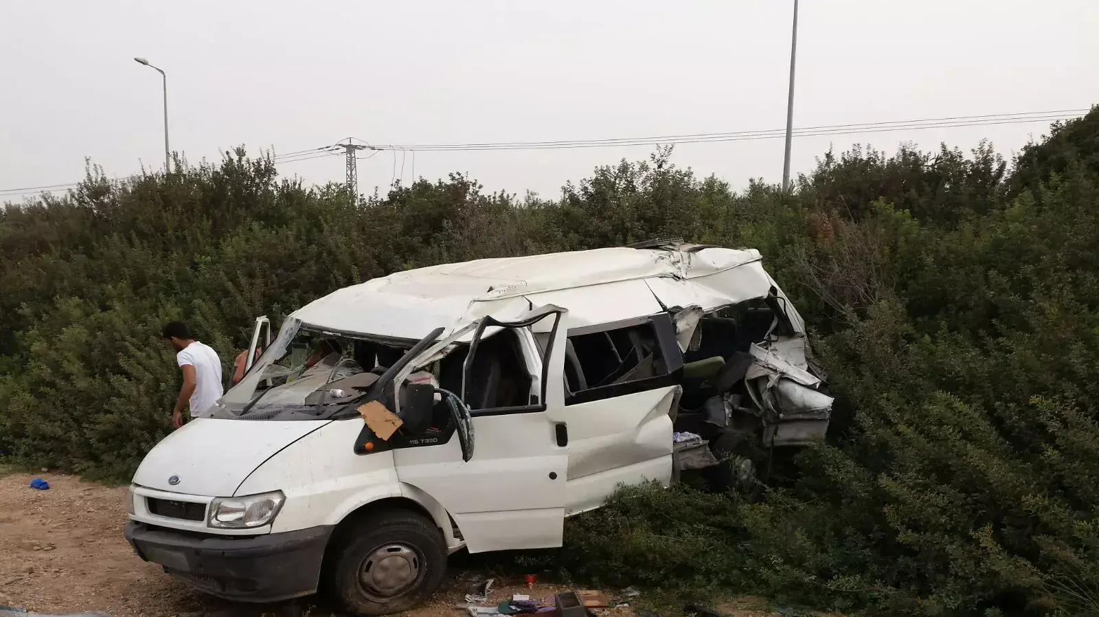 הרוג ופצועים בתאונת דרכים בין משאית לשני כלי רכב פרטיים בכביש 1, ספטמבר 2015 הרוג ופצועים בתאונת דרכים בין משאית לשני כלי רכב פרטיים בכביש 1, ספטמבר 2015