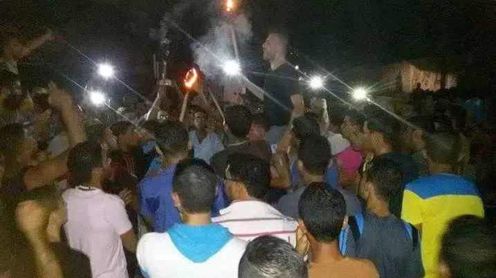 הפגנות ברצועת עזה במחאה על השבתת תחנת הכוח, 15 בספטמבר 2015 הפגנות ברצועת עזה במחאה על השבתת תחנת הכוח, 15 בספטמבר 2015
