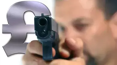 אילוסטרציה - שודד לירה סטרלינג אילוסטרציה - שודד לירה סטרלינג