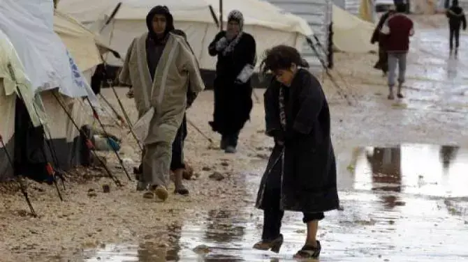 מחנה הפליטים א-זעתרי, ירדן, דצמבר 2015 מחנה הפליטים א-זעתרי, ירדן, דצמבר 2015