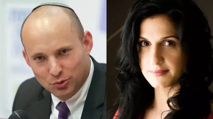 שר החינוך נפתלי בנט והסופרת דורית רביניאן שר החינוך נפתלי בנט והסופרת דורית רביניאן