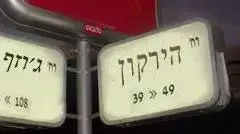 שלט רחוב הירקון תל אביב שלט רחוב הירקון תל אביב