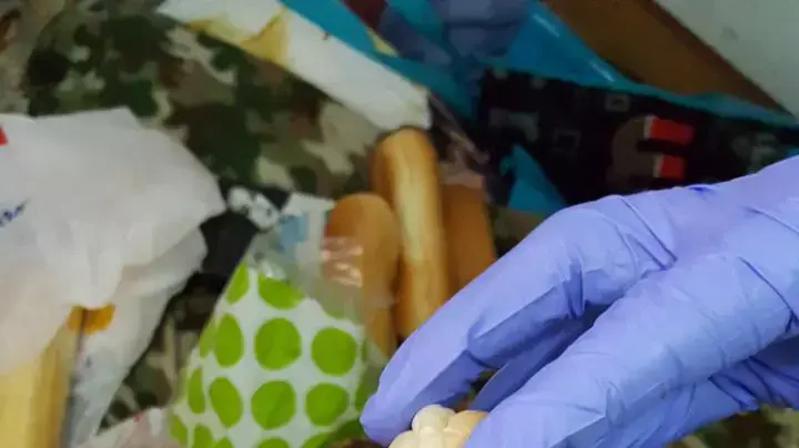 הרואין וקוקאין נתפסו בתוך לחמניות בדירה בתל אביב. 24 במרץ 2016 הרואין וקוקאין נתפסו בתוך לחמניות בדירה בתל אביב. 24 במרץ 2016