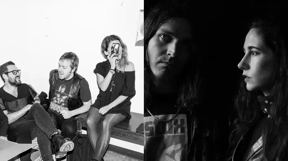 ילהיטו את יוני. מימין Psychic Ills, משמאל No Joy ילהיטו את יוני. מימין Psychic Ills, משמאל No Joy