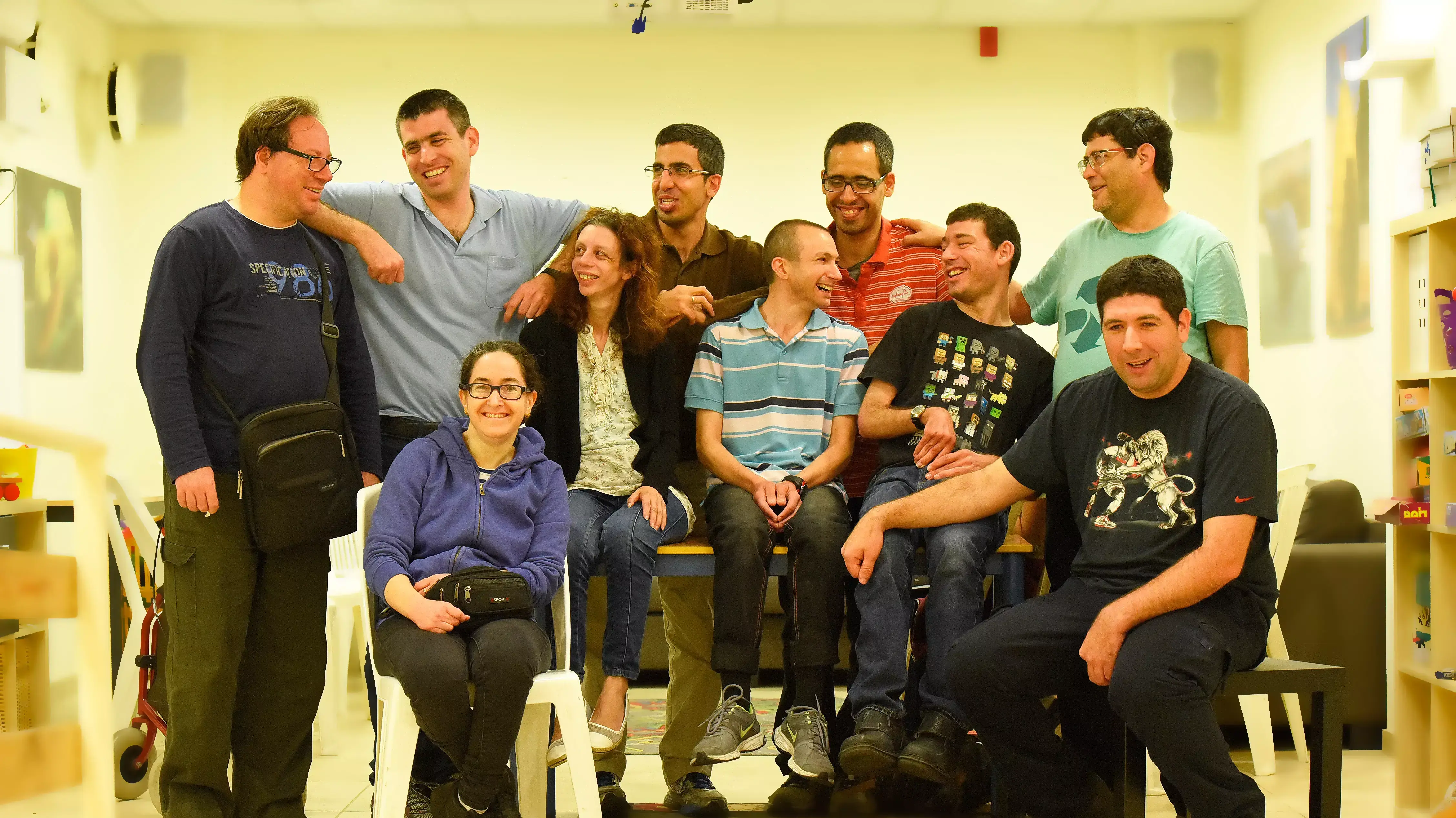 עמותת רעים המטפלת באוטיסטים מבוגרים, אפריל 2016 עמותת רעים המטפלת באוטיסטים מבוגרים, אפריל 2016