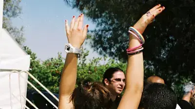 אור כחלון מצעד גאווה ירושלים 2003 (שני עמדי) אור כחלון מצעד גאווה ירושלים 2003 (שני עמדי)