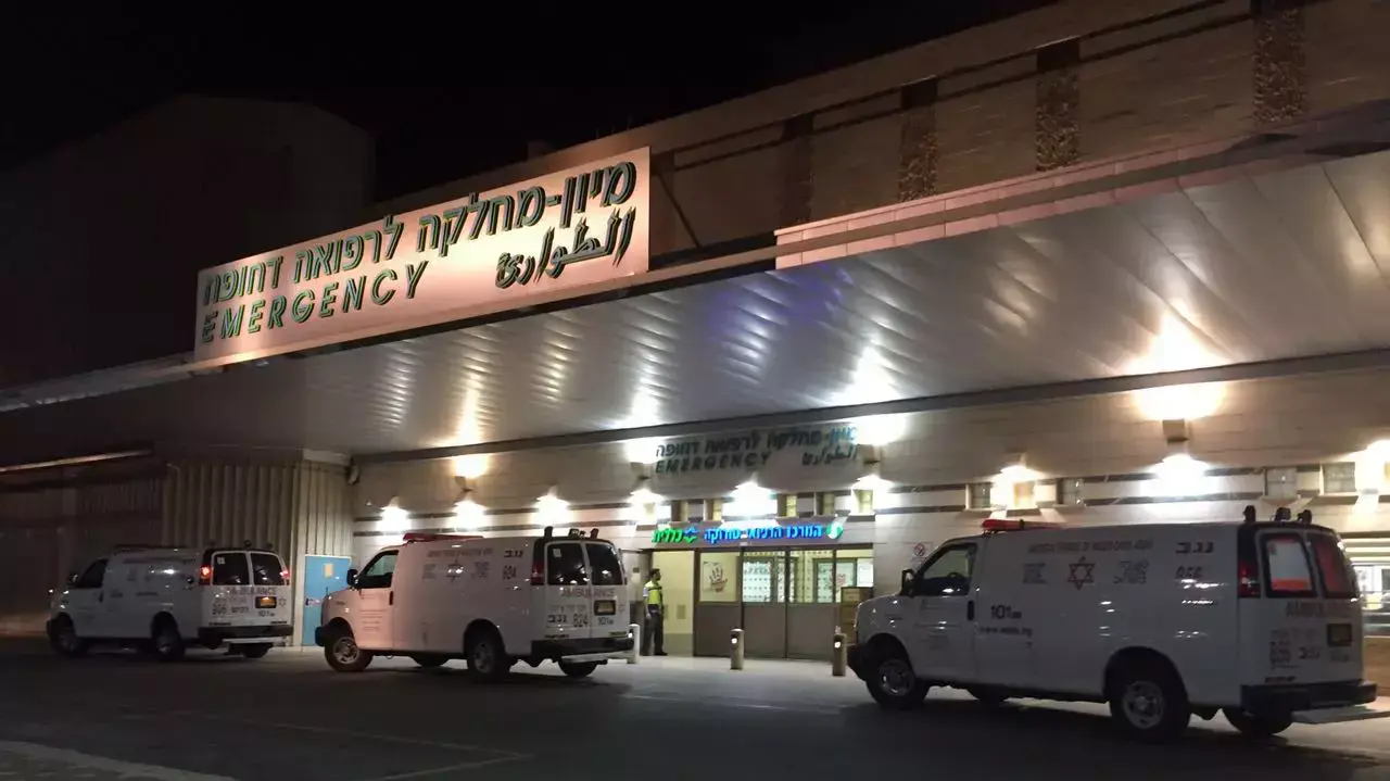 מיון המרכז הרפואי סורוקה, באר שבע 26 באפריל 2016