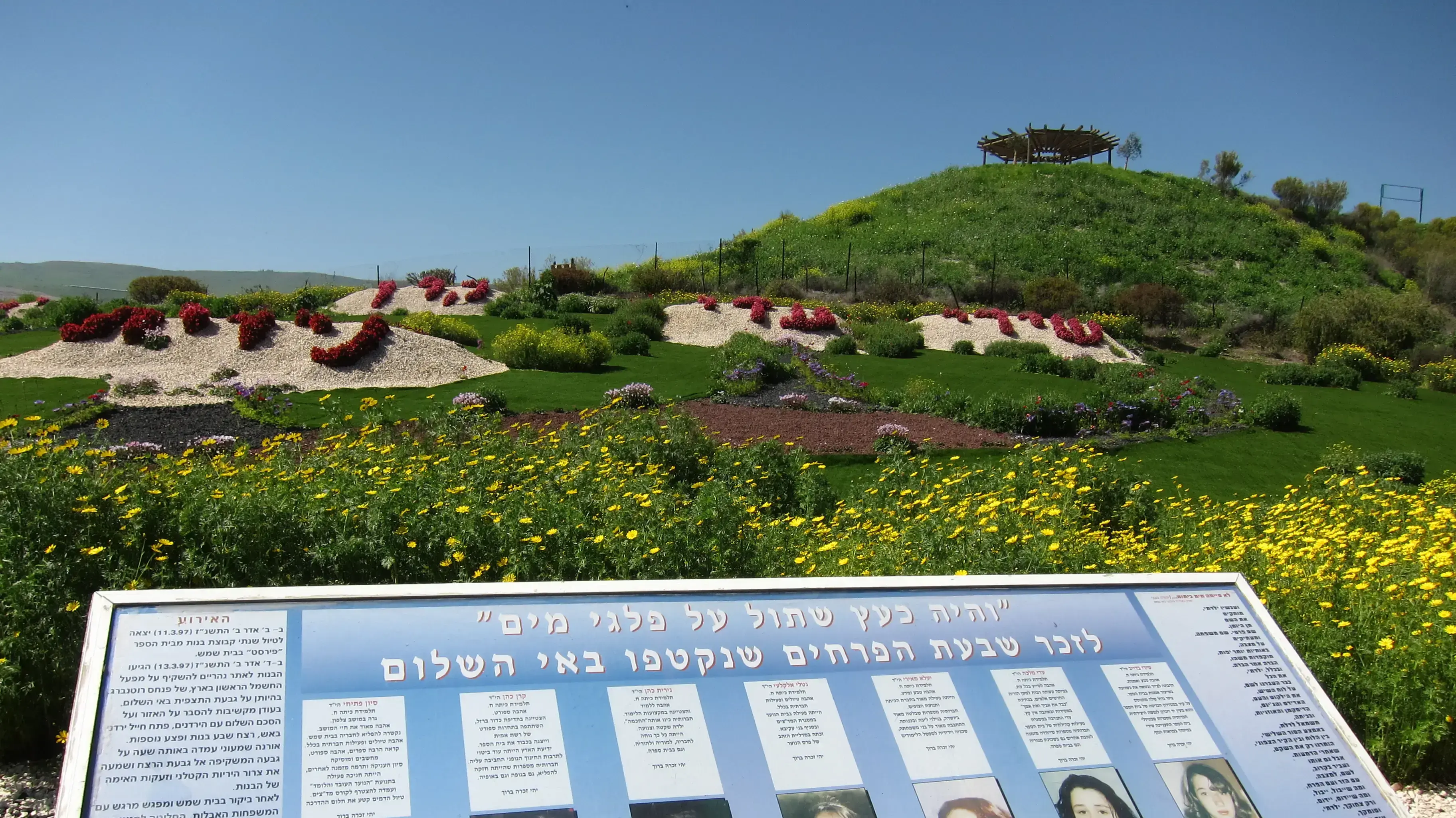 אתר ההנצה גבעת הפרחים בנהריים אתר ההנצה גבעת הפרחים בנהריים