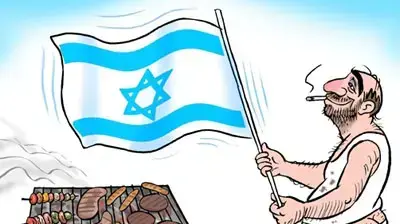 קריקטורה איל אילת יום העצמאות