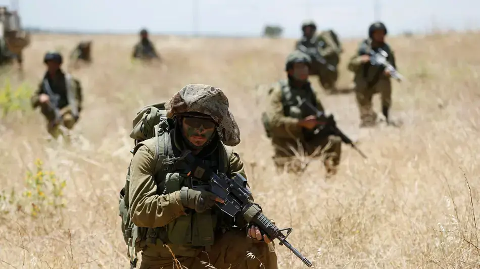 חיילי הנדסה קרבית באימון ברמת הגולן. 1 ביוני 2016 חיילי הנדסה קרבית באימון ברמת הגולן. 1 ביוני 2016