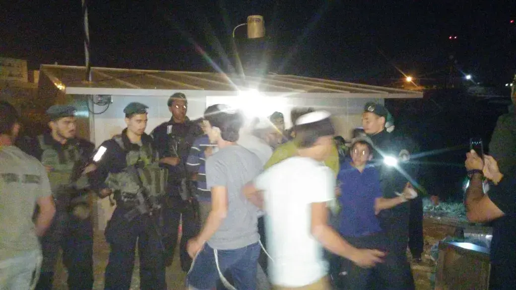 הריסת ביתו של הרב עוזי שרבף בקריית ארבע, יוני 2016 הריסת ביתו של הרב עוזי שרבף בקריית ארבע, יוני 2016