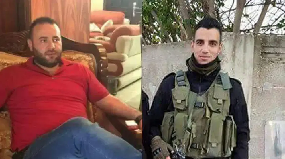 שני קציני משטרה פלסטינית שנהרגו מירי חמושים פלסטינים בשכם, 30 ביוני 2016 שני קציני משטרה פלסטינית שנהרגו מירי חמושים פלסטינים בשכם, 30 ביוני 2016