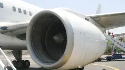 מנוע של מטוס של חברת ישראייר מנוע של מטוס של חברת ישראייר