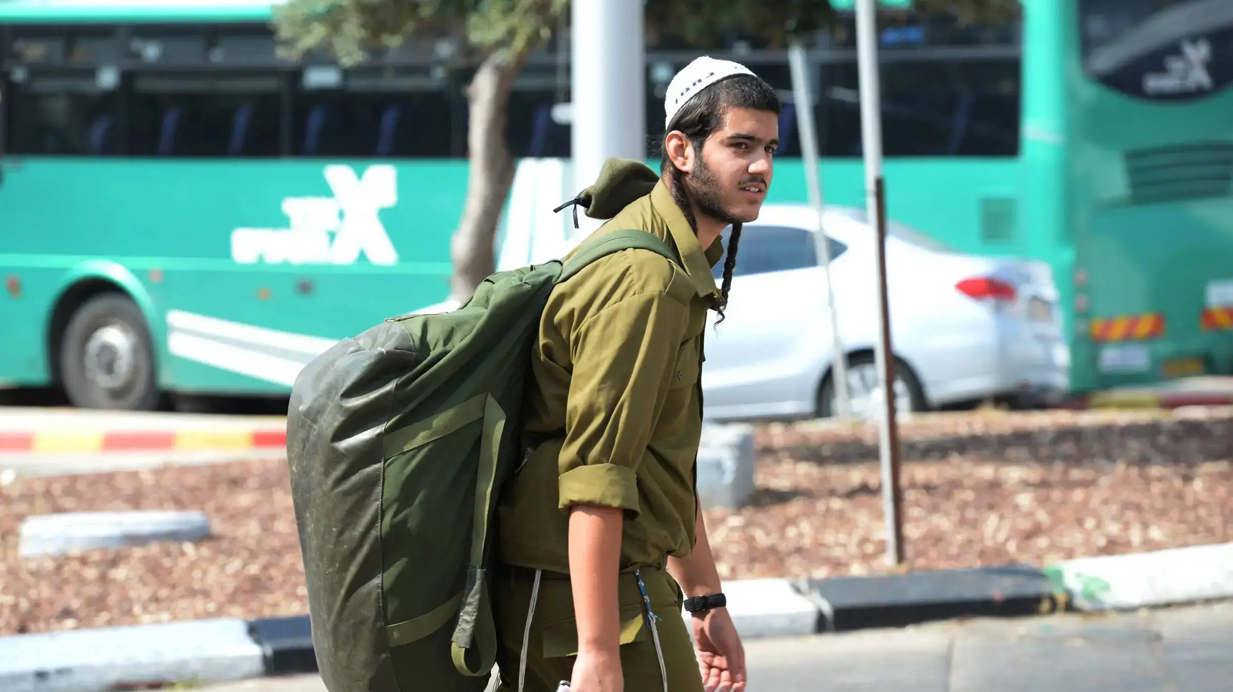 חייל דתי, בסיס קליטה ומיון תל השומר. 25 ביולי 2016 חייל דתי, בסיס קליטה ומיון תל השומר. 25 ביולי 2016