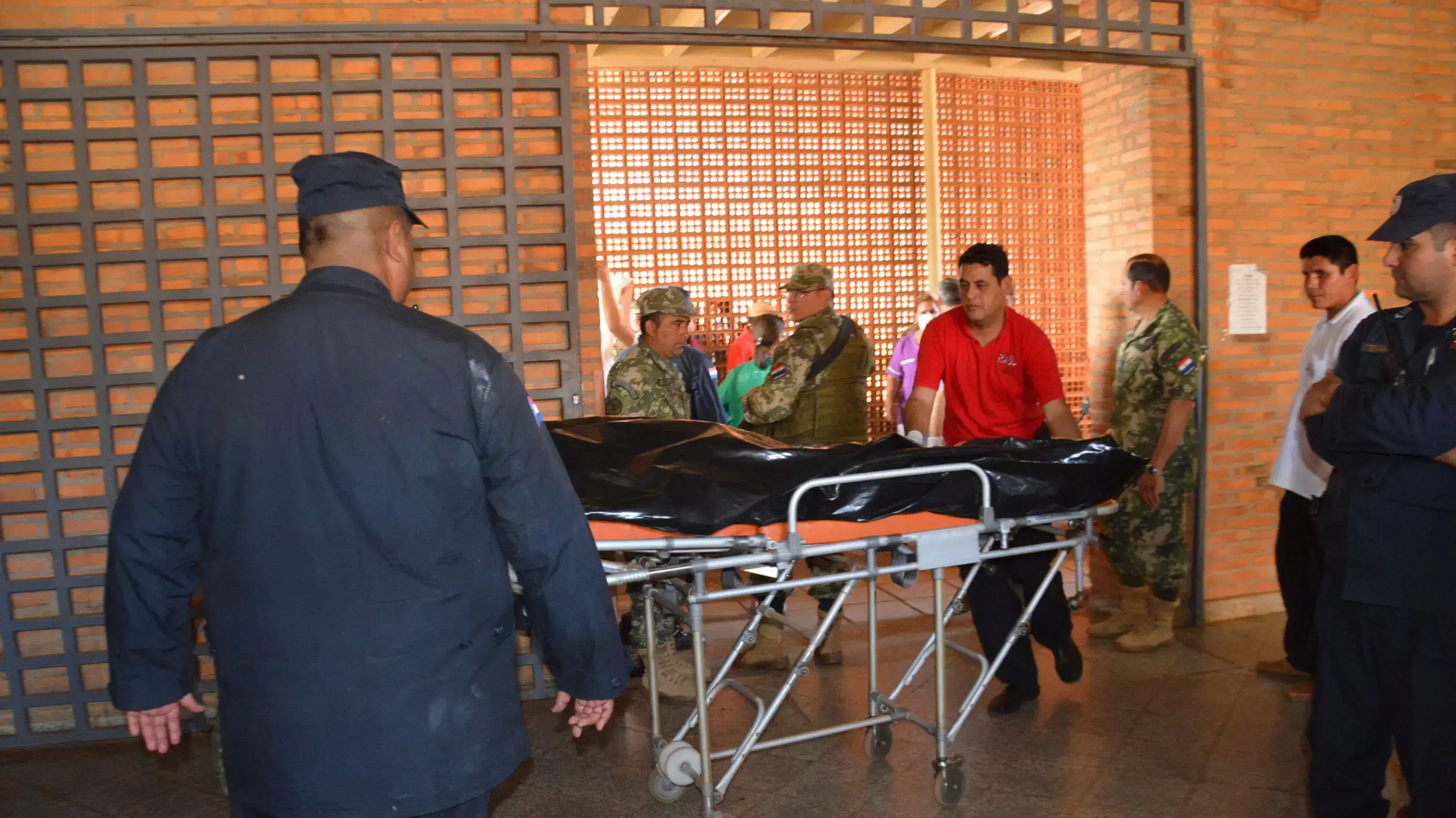 חייל מצבא פרגוואי שנהרג במתקפת גרילה בצפון המדינה, 27 באוגוסט 2016 חייל מצבא פרגוואי שנהרג במתקפת גרילה בצפון המדינה, 27 באוגוסט 2016