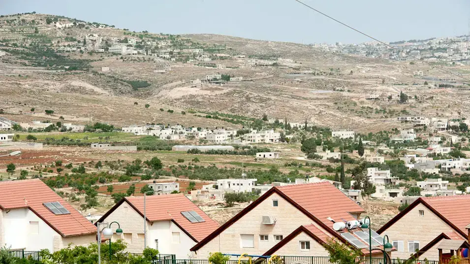 התנחלות תקוע בצפון מדבר יהודה המשתייכת למועצה אזורית גוש עציון., אפריל 2012 התנחלות תקוע בצפון מדבר יהודה המשתייכת למועצה אזורית גוש עציון., אפריל 2012