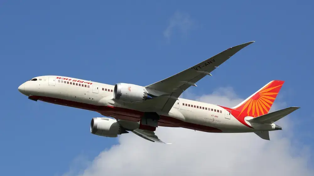 מטוס בואינג 787 דרימליינר אייר אינדיה מטוס בואינג 787 דרימליינר אייר אינדיה