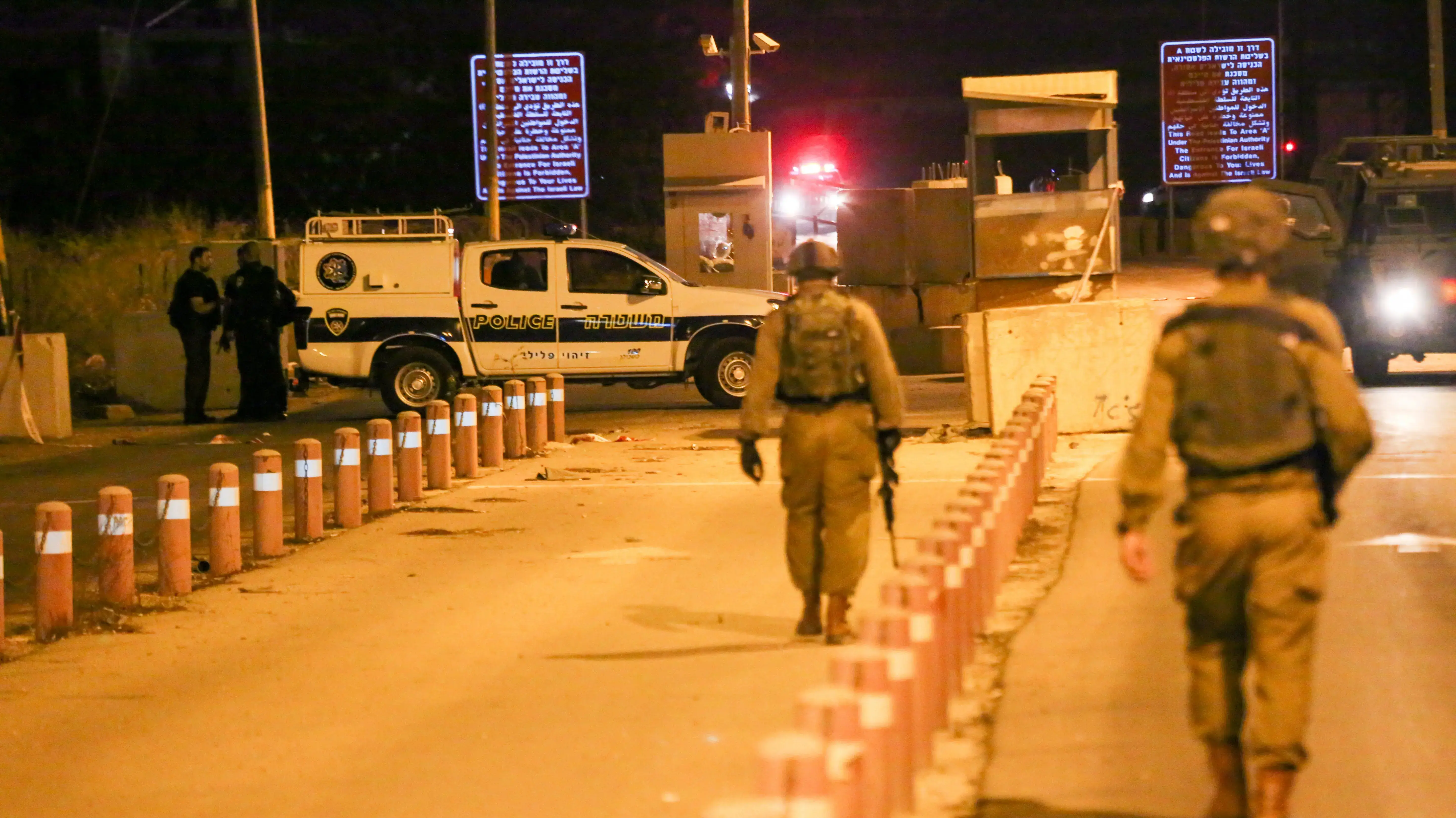 מחסום DCO סמוך לבית אל, 31 באוקטובר 2016 מחסום DCO סמוך לבית אל, 31 באוקטובר 2016