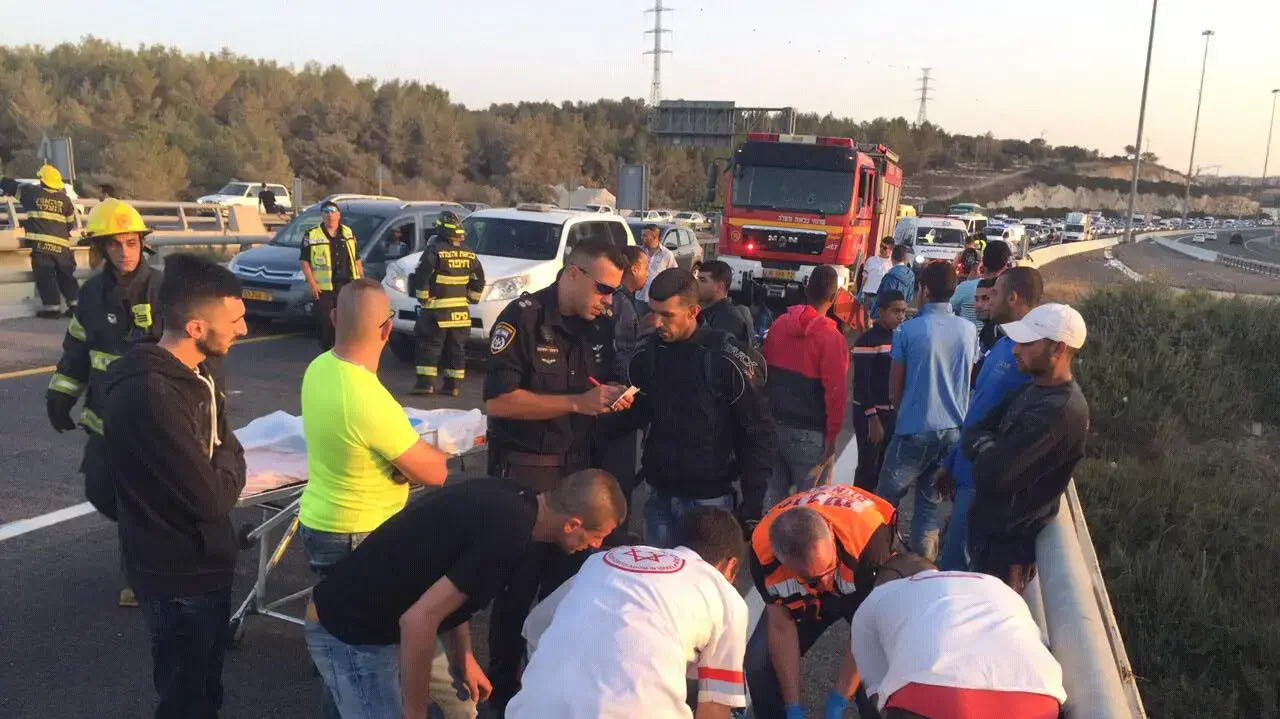 תאונת דרכים בכביש 6 תאונת דרכים בכביש 6