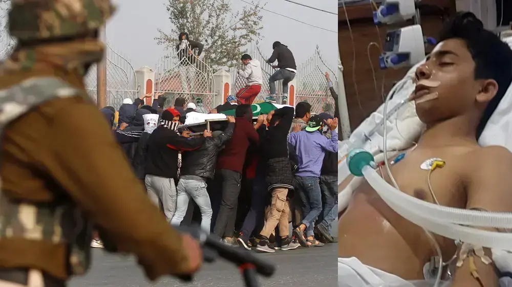 מהומות בהלוויית נער בחבל קשמיר שבשליטה הודית מהומות בהלוויית נער בחבל קשמיר שבשליטה הודית