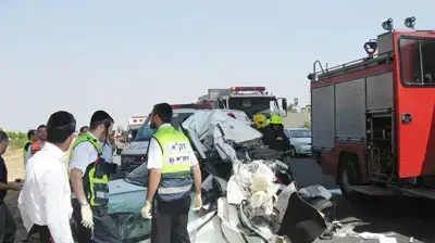תאונה בכביש שש אילוסטרציה (צילום נתי שפירא זקא) תאונה בכביש שש אילוסטרציה (צילום נתי שפירא זקא)