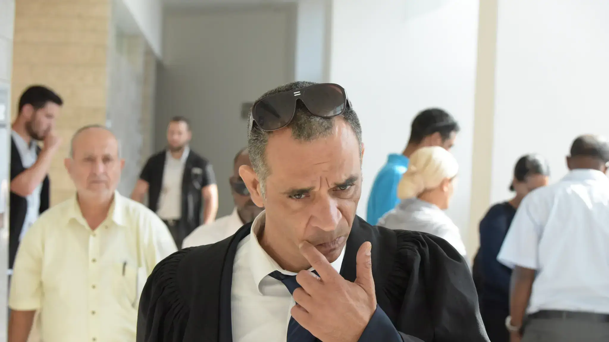 עורך הדין אלון קריטי, פרקליטו של החשוד ברצח גביהו טגנה בבית המשפט המחוזי בלוד, 14 בנובמבר 2016 עורך הדין אלון קריטי, פרקליטו של החשוד ברצח גביהו טגנה בבית המשפט המחוזי בלוד, 14 בנובמבר 2016