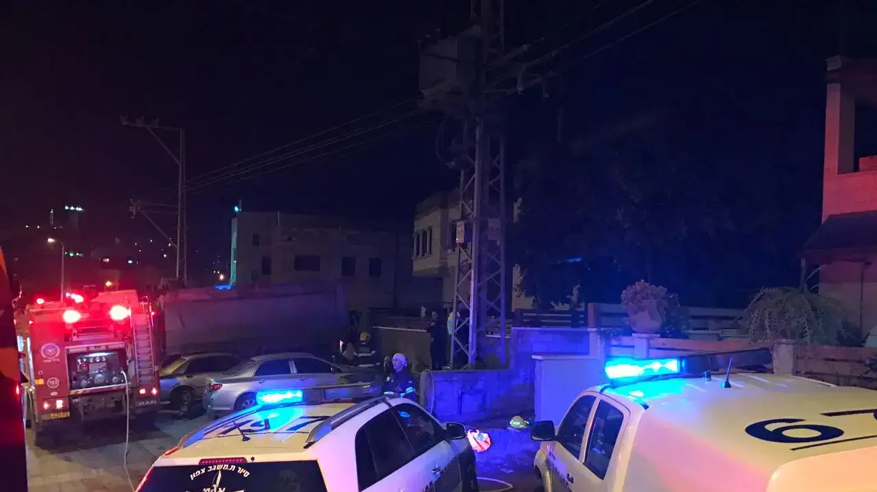 אישה כבת 40 נפצעה אנושות בשריפת בית בכפר עראבה שבגליל המערבי, 31 בדצמבר 2016
