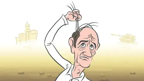קריקטורה אולמרט איל איילת