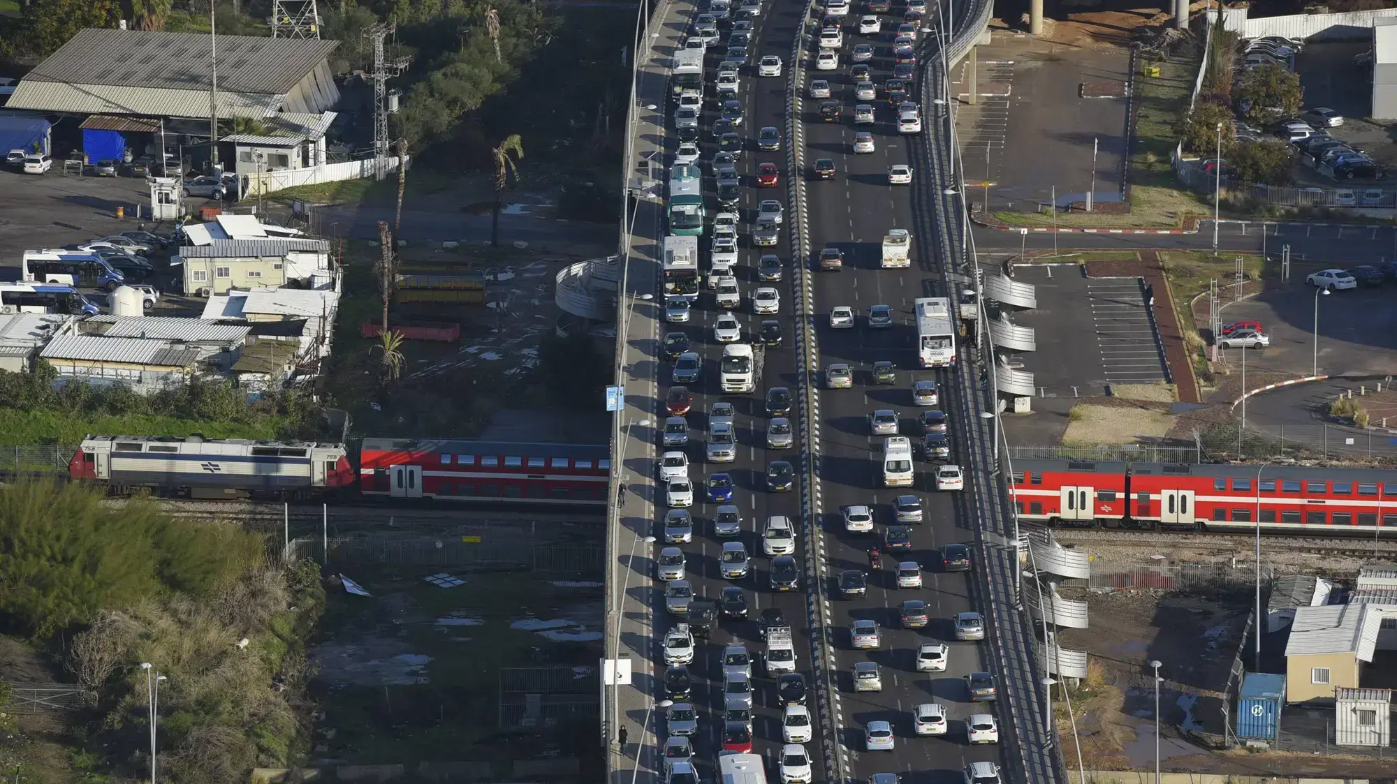 פקק תנועה, כביש 482. דצמבר 2016 פקק תנועה, כביש 482. דצמבר 2016