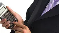 איש עסקים ומחשבון איש עסקים ומחשבון