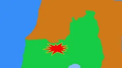 אילוסטרציה פגיעת קטיושות
