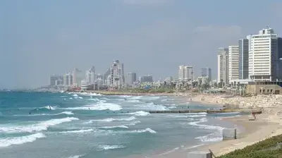 חוף ים רצועת חוף תל אביב חוף ים רצועת חוף תל אביב