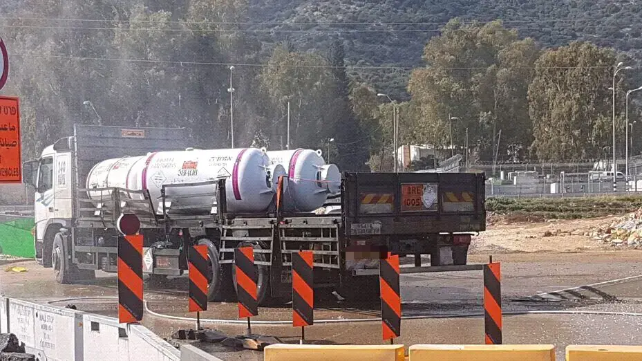 דליפת אמוניה ממשאית דליפת אמוניה ממשאית