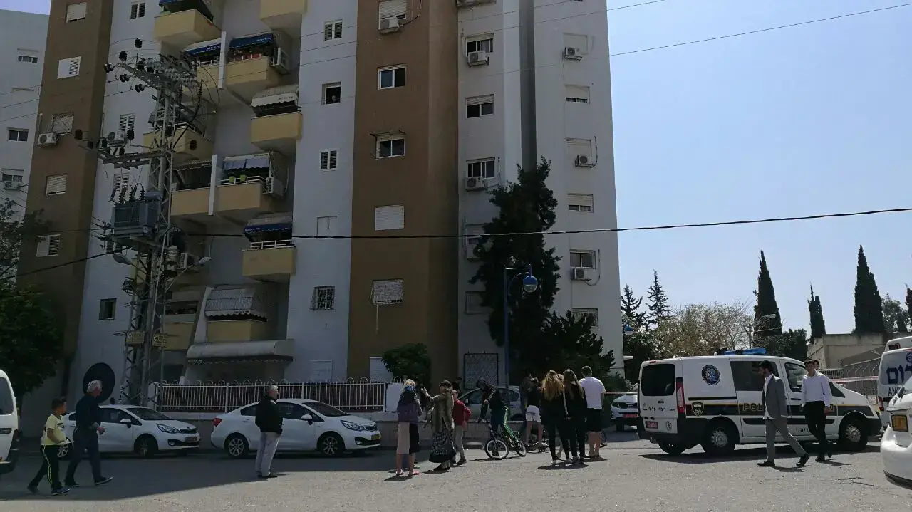זירת רצח והתאבדות באשקלון, 15 באפריל 2017 זירת רצח והתאבדות באשקלון, 15 באפריל 2017