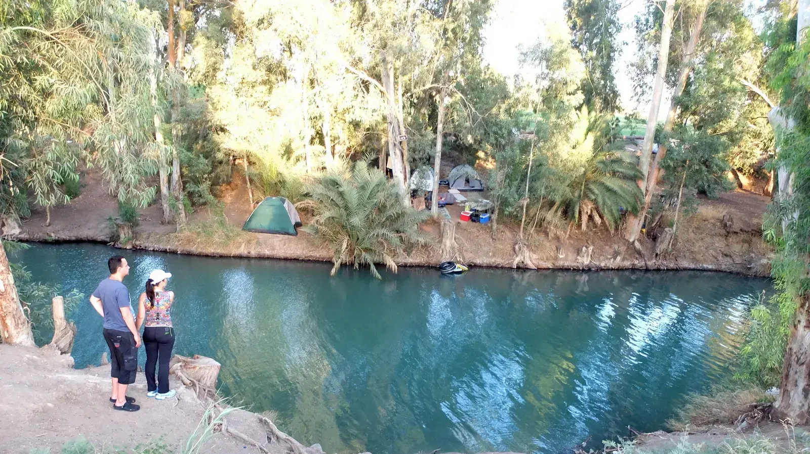 נהר הירדן מדרום לסכר דגניה נהר הירדן מדרום לסכר דגניה