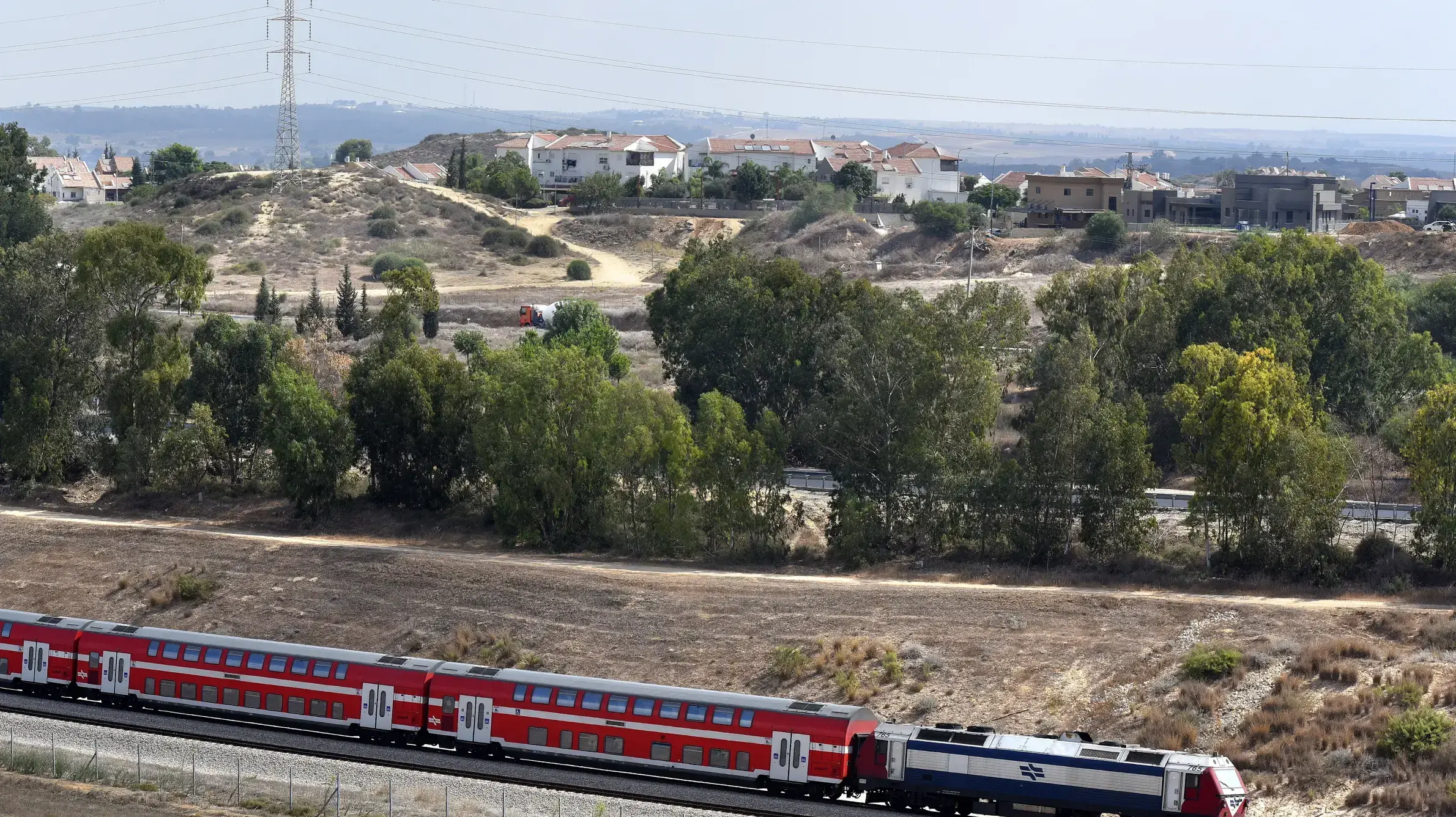 רכבת ישראל בתחנת רכבת שדרות 30.8.17 רכבת ישראל בתחנת רכבת שדרות 30.8.17